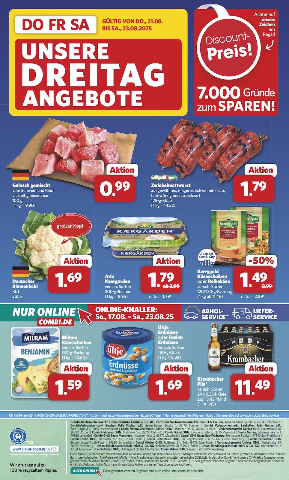 Combi Aktueller Prospekt ab Montag Seite 32