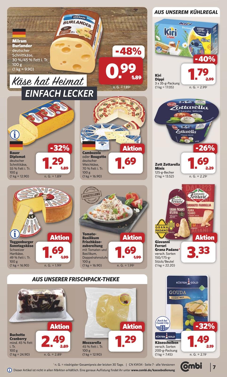 Combi Aktueller Prospekt ab Montag Seite 7