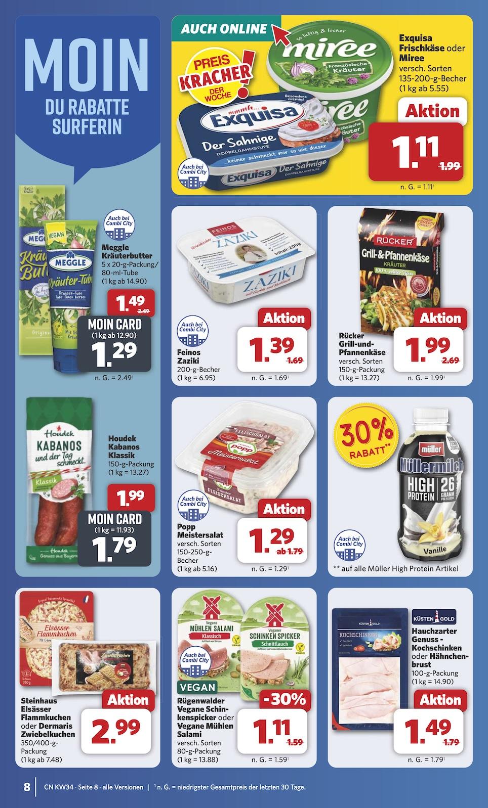 Combi Aktueller Prospekt ab Montag Seite 8