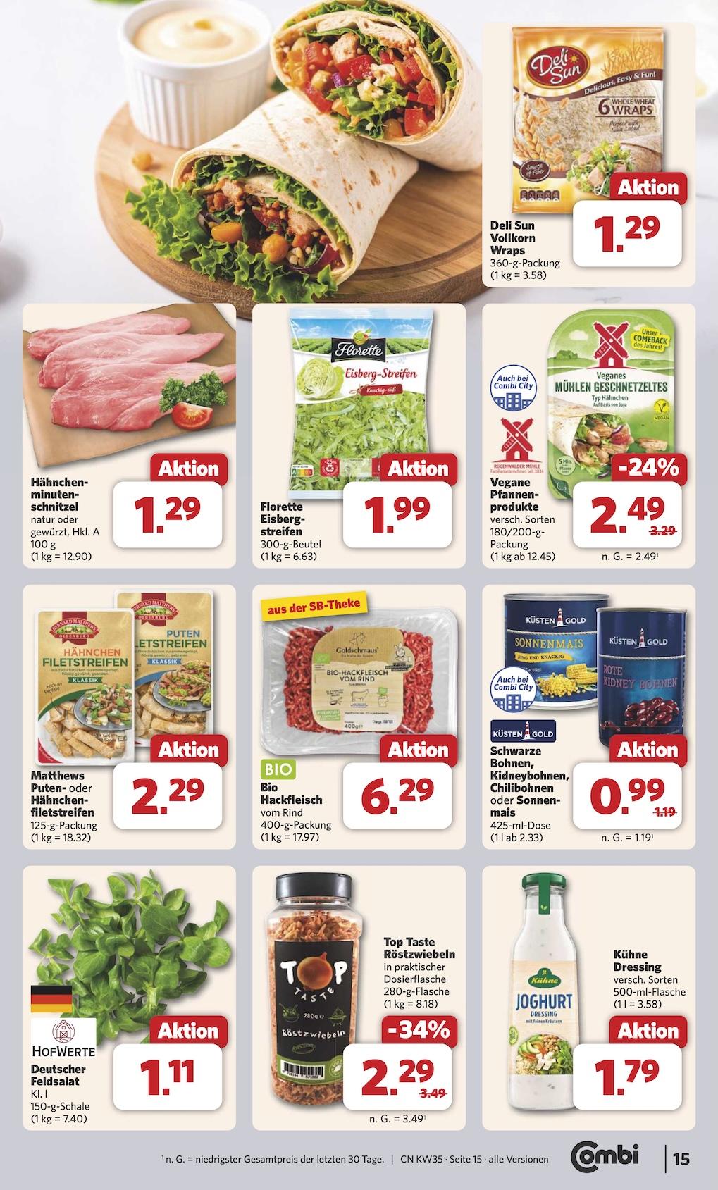 Combi Aktueller Prospekt ab Montag Seite 20
