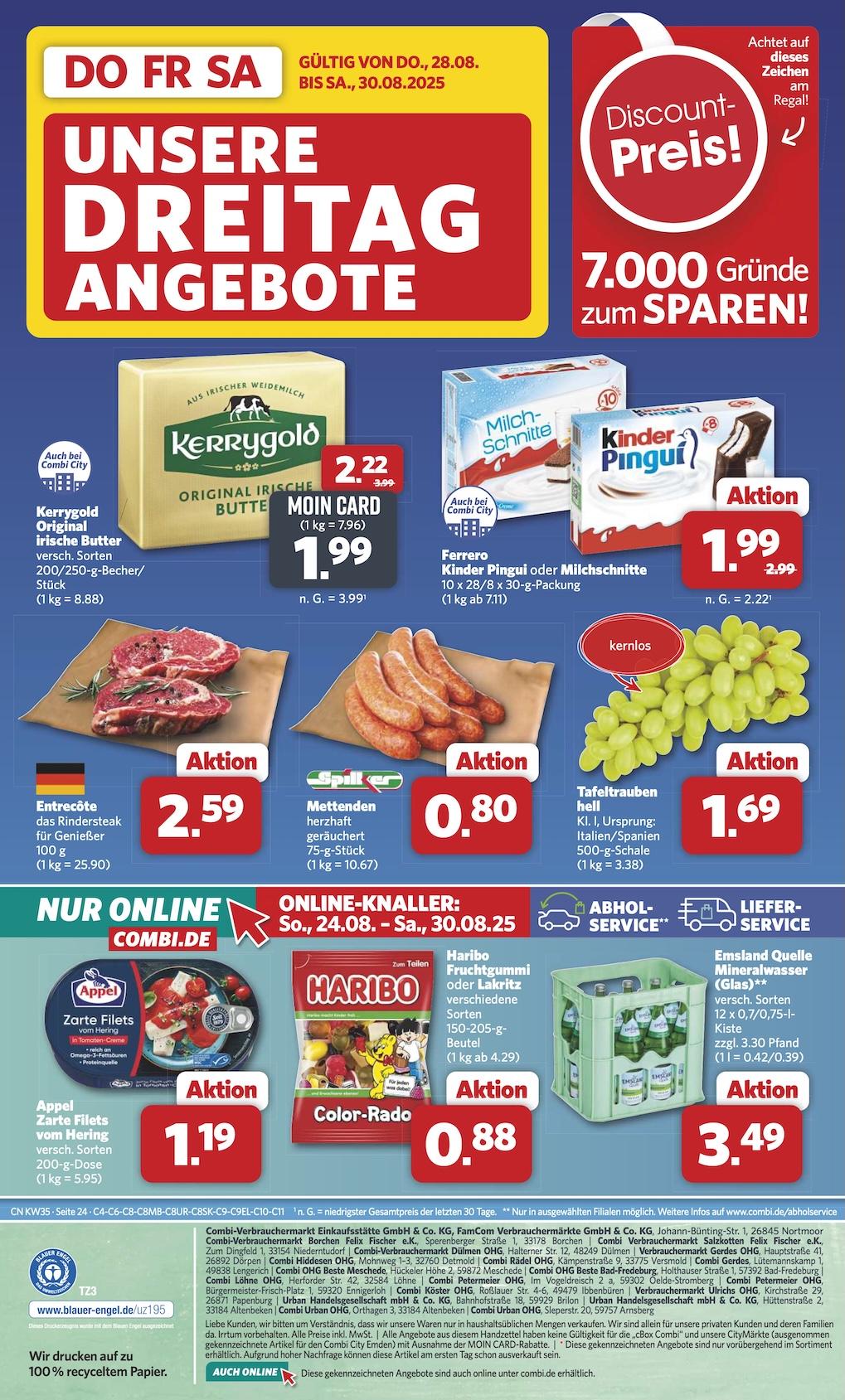 Combi Aktueller Prospekt ab Montag Seite 33
