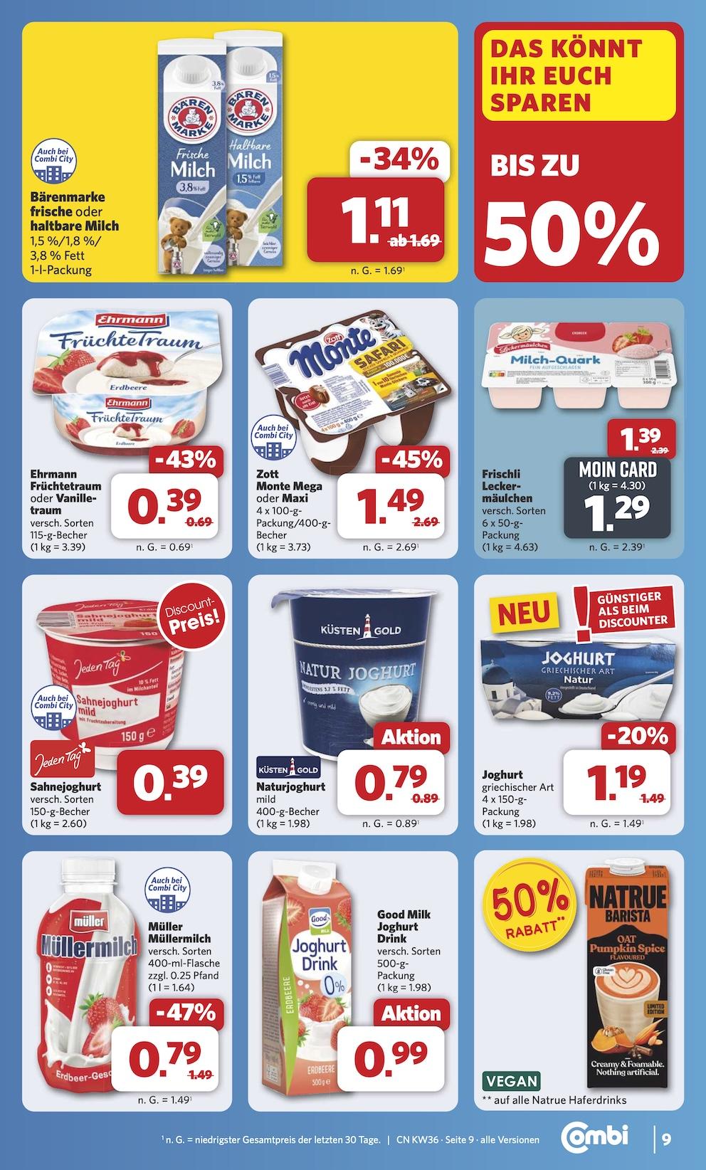 Combi Aktueller Prospekt ab Montag Seite 11