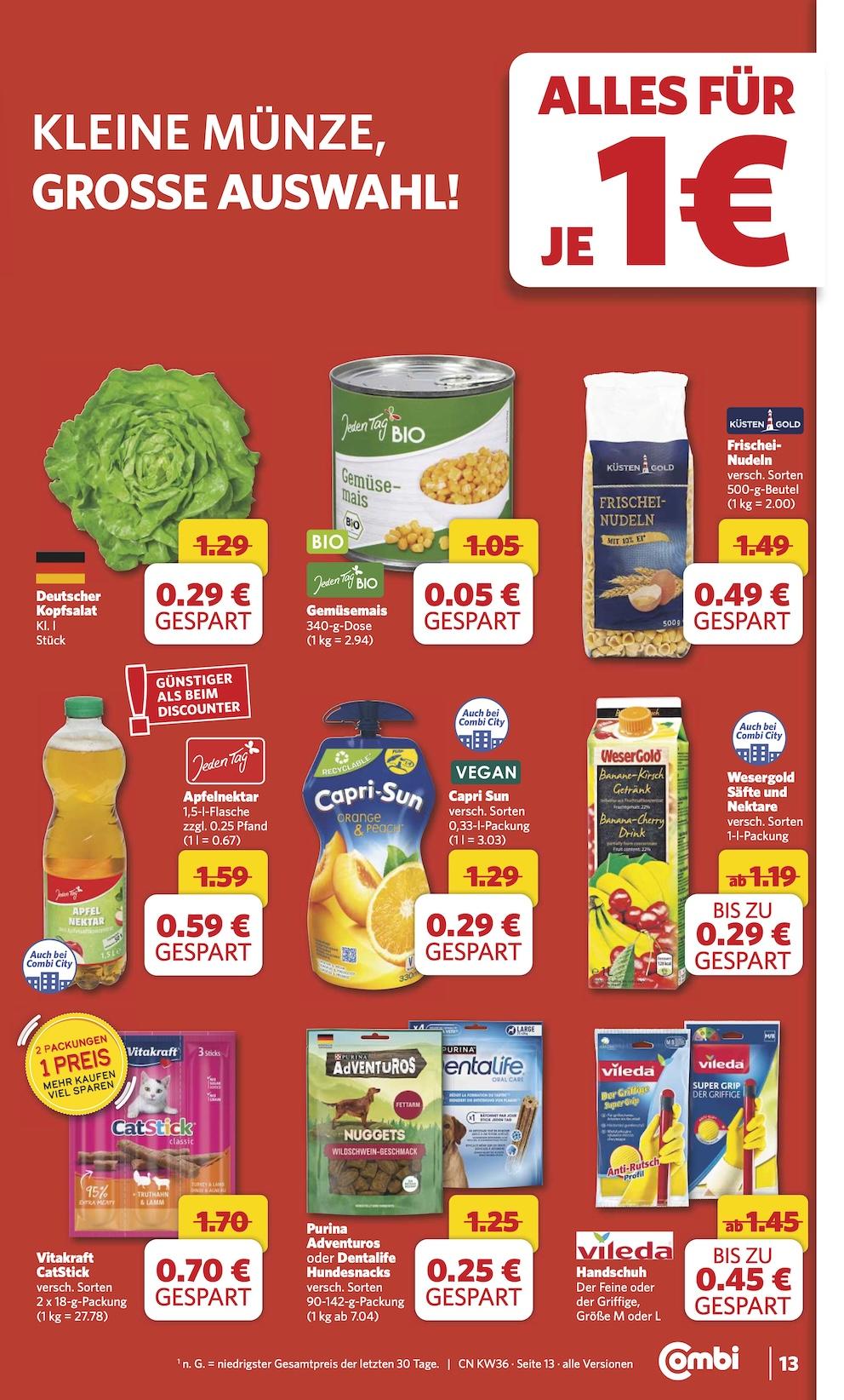 Combi Aktueller Prospekt ab Montag Seite 17