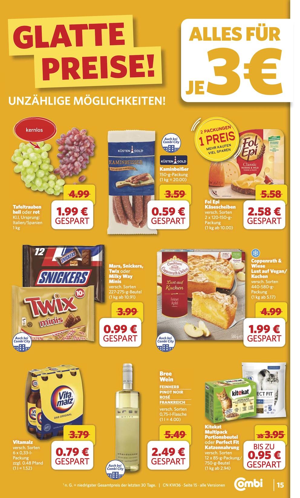 Combi Aktueller Prospekt ab Montag Seite 21