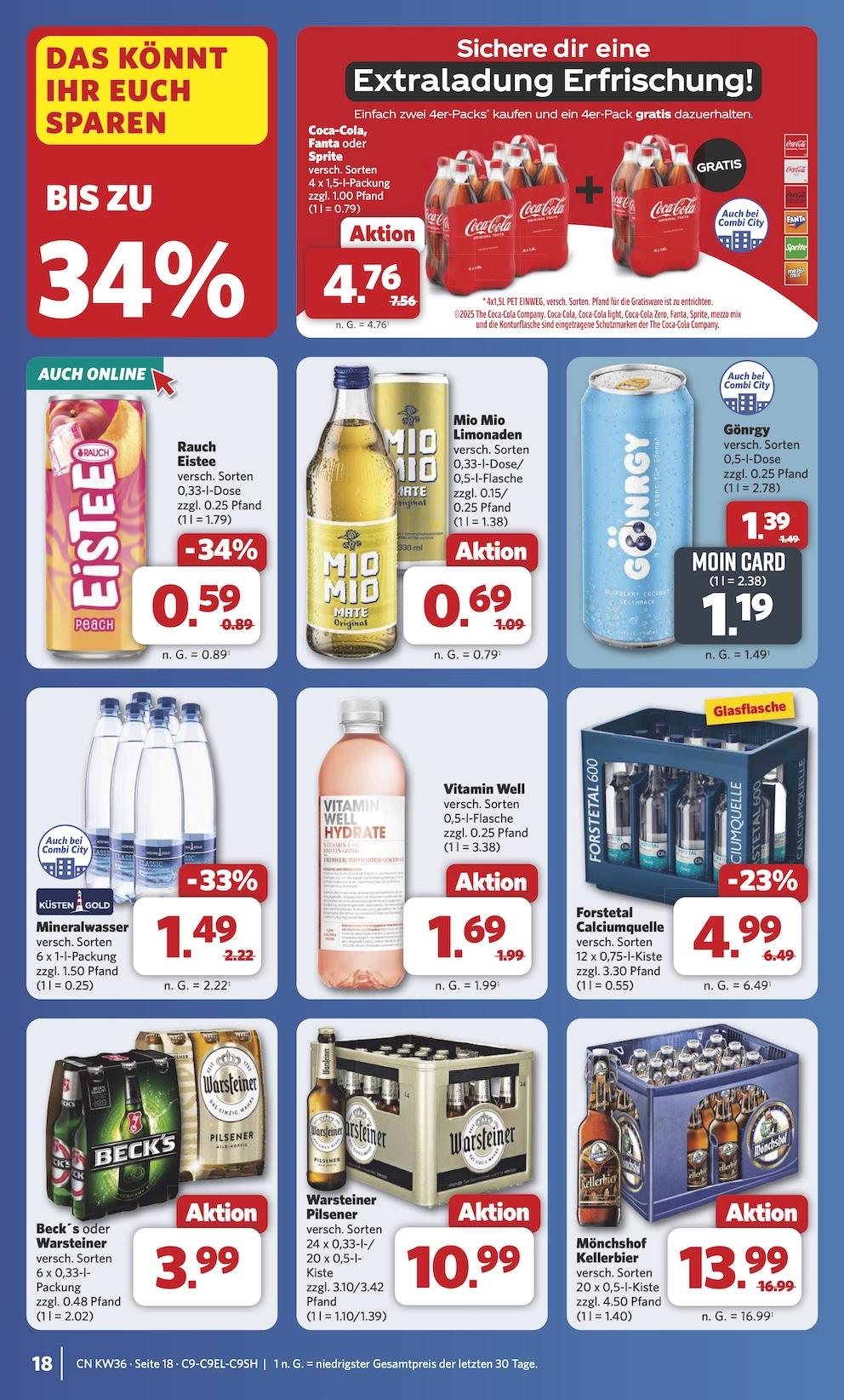Combi Aktueller Prospekt ab Montag Seite 25