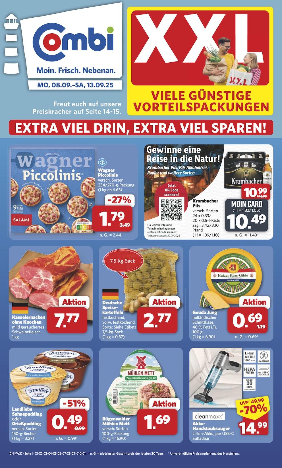 Combi Aktueller Prospekt ab Montag Seite 1