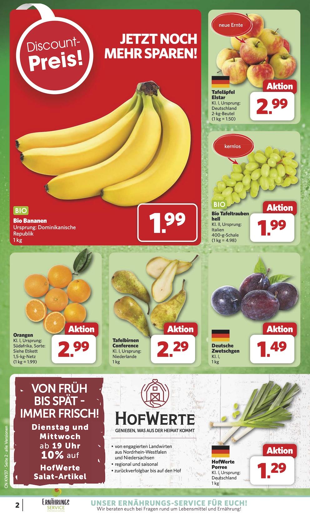 Combi Aktueller Prospekt ab Montag Seite 2