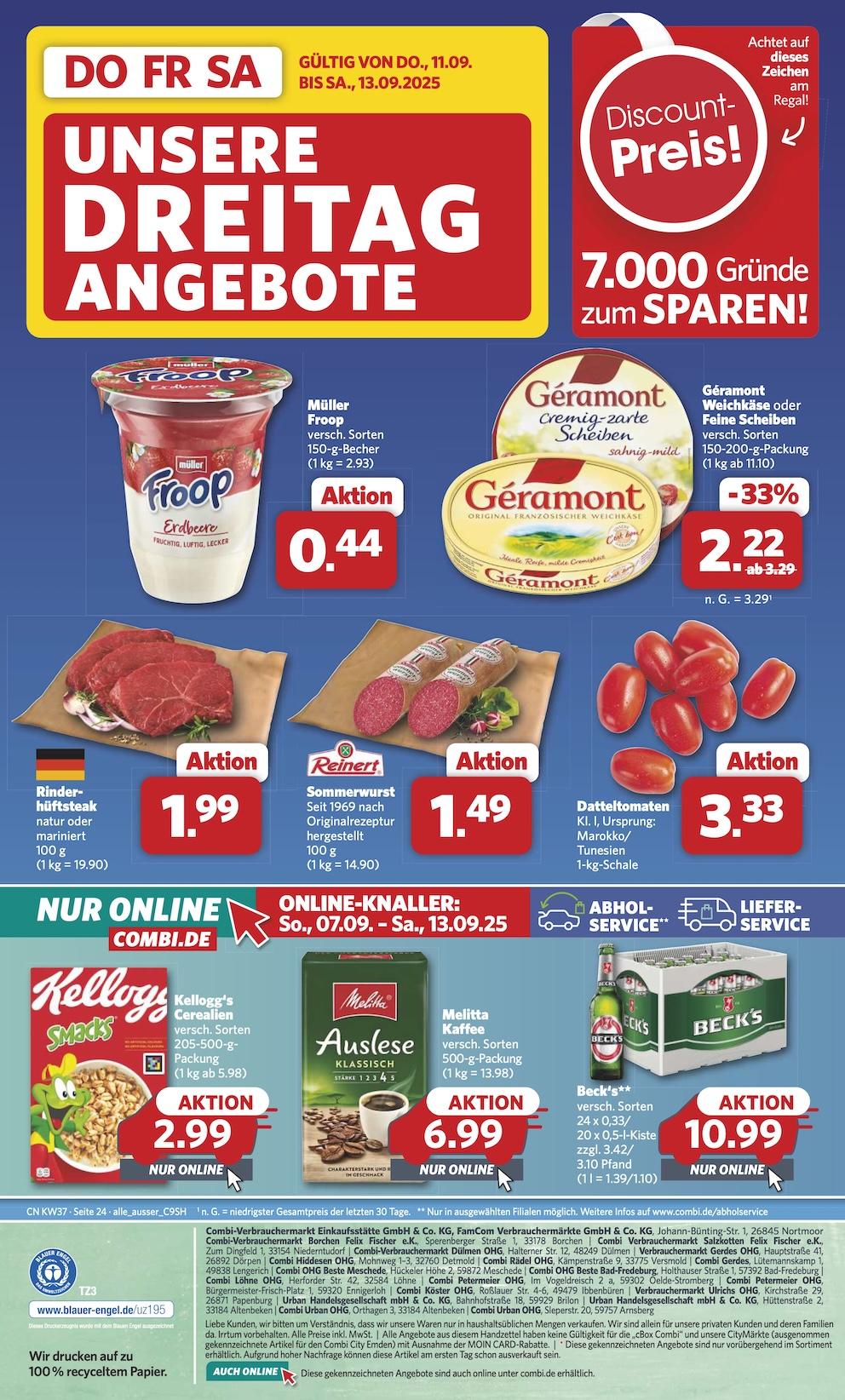 Combi Aktueller Prospekt ab Montag Seite 32
