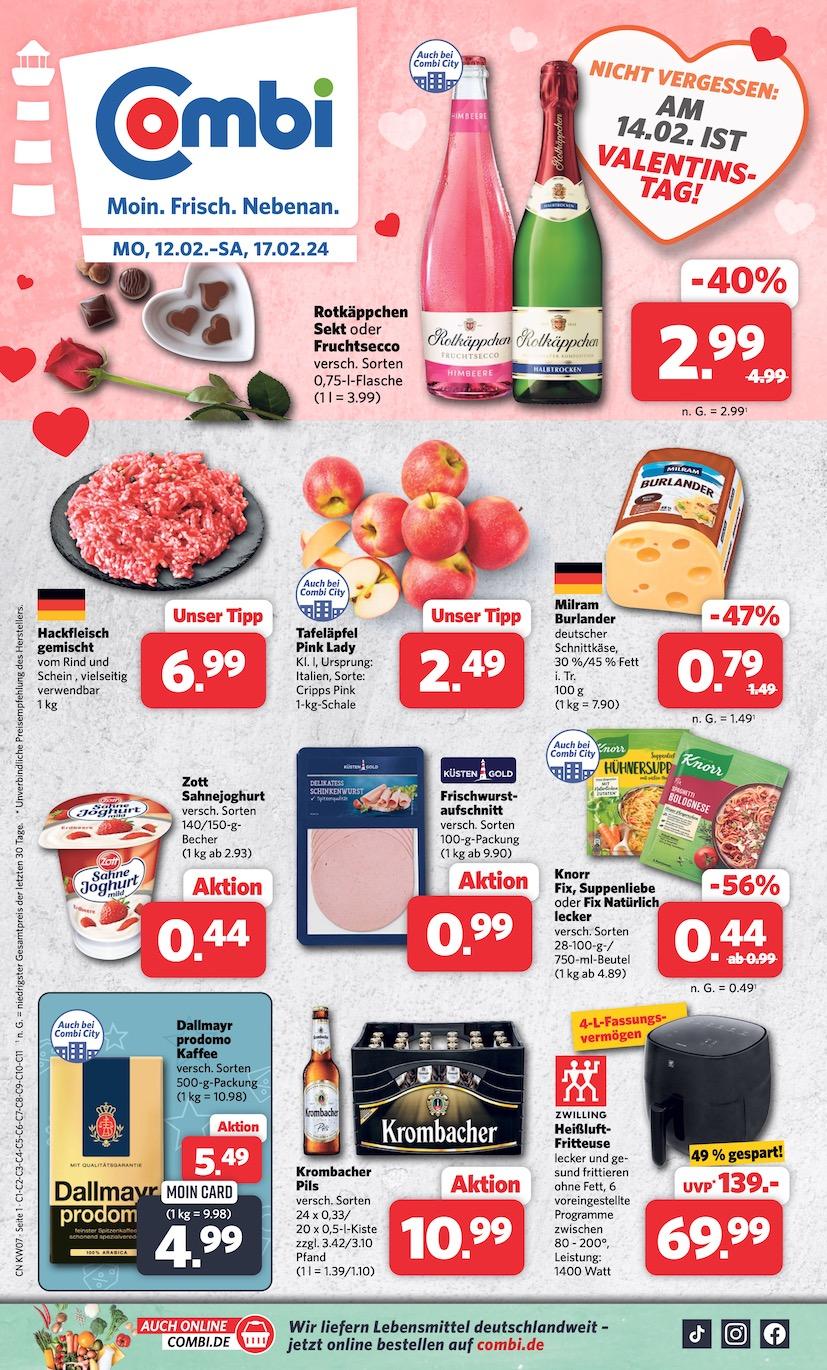 Combi Aktueller Prospekt ab Montag Seite 1