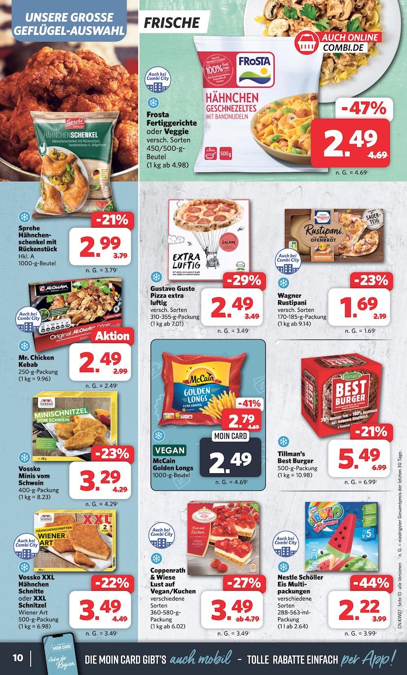 Combi Aktueller Prospekt ab Montag Seite 10