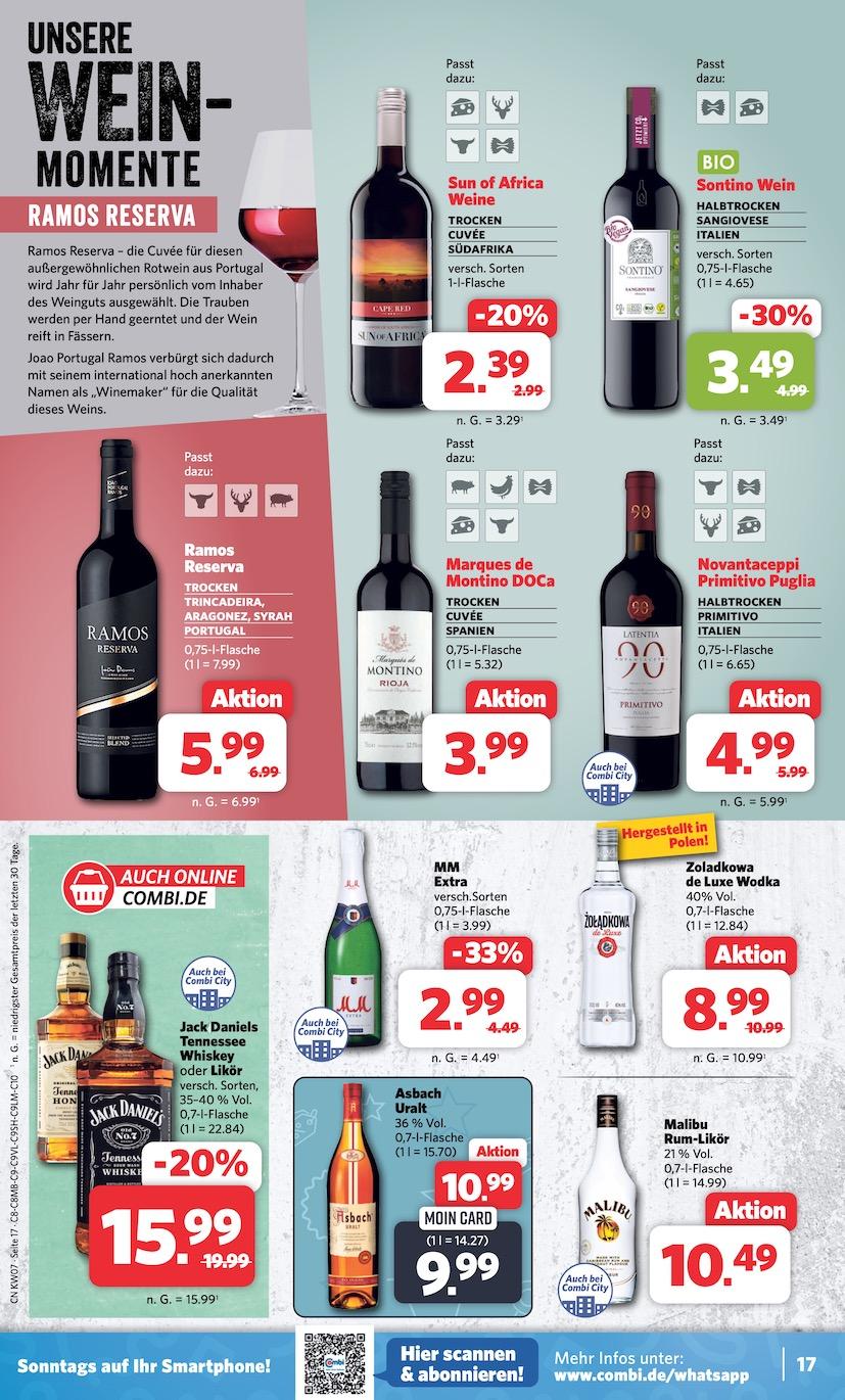 Combi Aktueller Prospekt ab Montag Seite 17