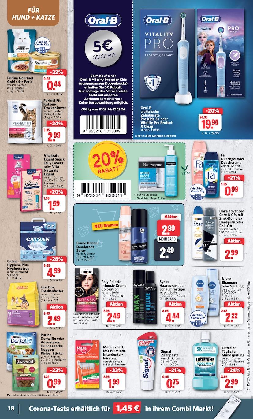 Combi Aktueller Prospekt ab Montag Seite 18
