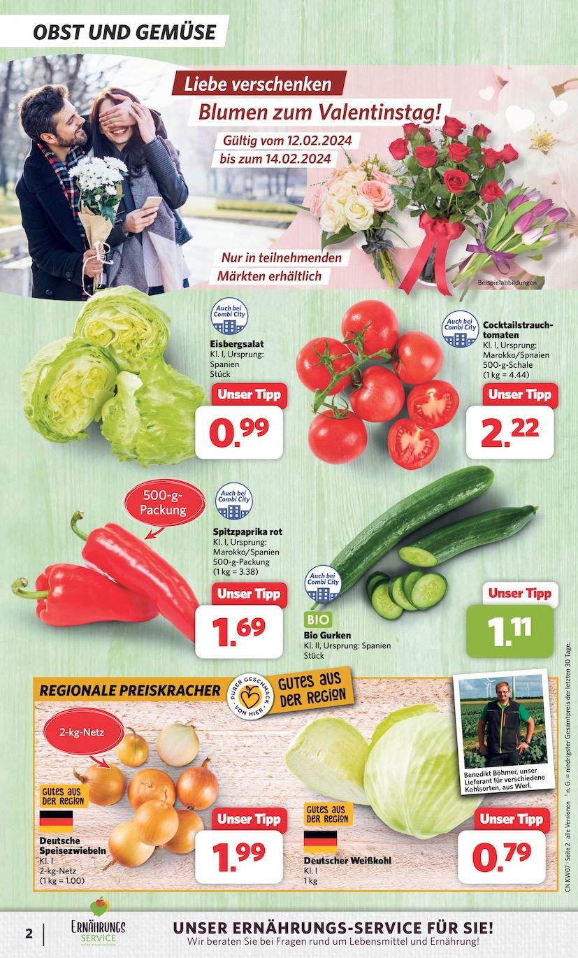 Combi Aktueller Prospekt ab Montag Seite 2
