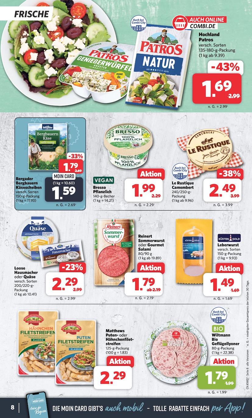 Combi Aktueller Prospekt ab Montag Seite 8