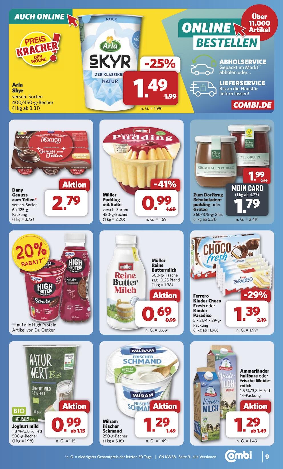 Combi Aktueller Prospekt ab Montag Seite 10