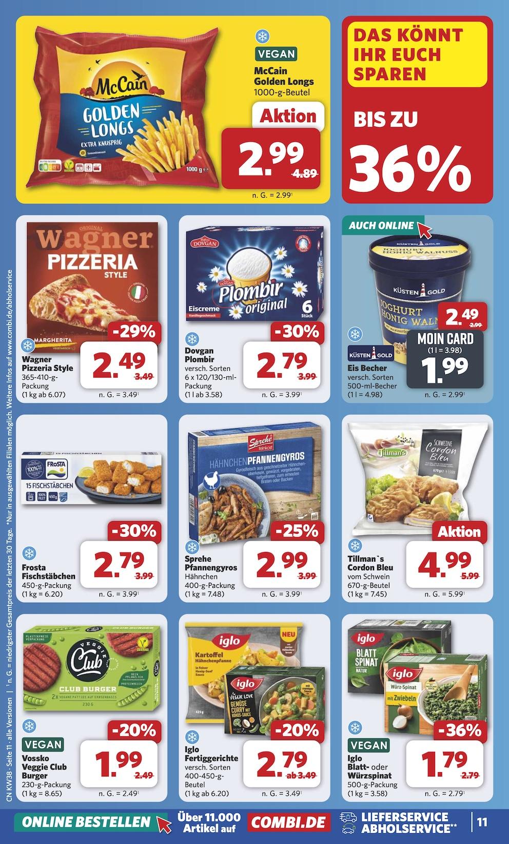 Combi Aktueller Prospekt ab Montag Seite 13