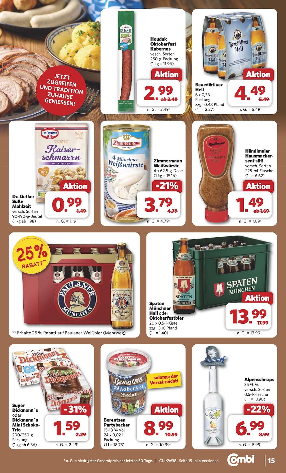 Combi Aktueller Prospekt ab Montag Seite 17