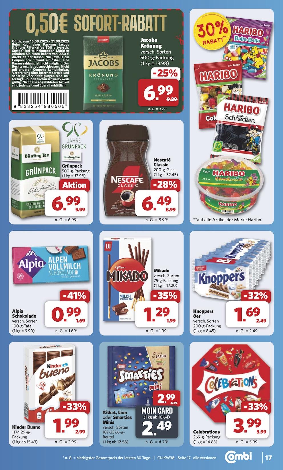 Combi Aktueller Prospekt ab Montag Seite 20