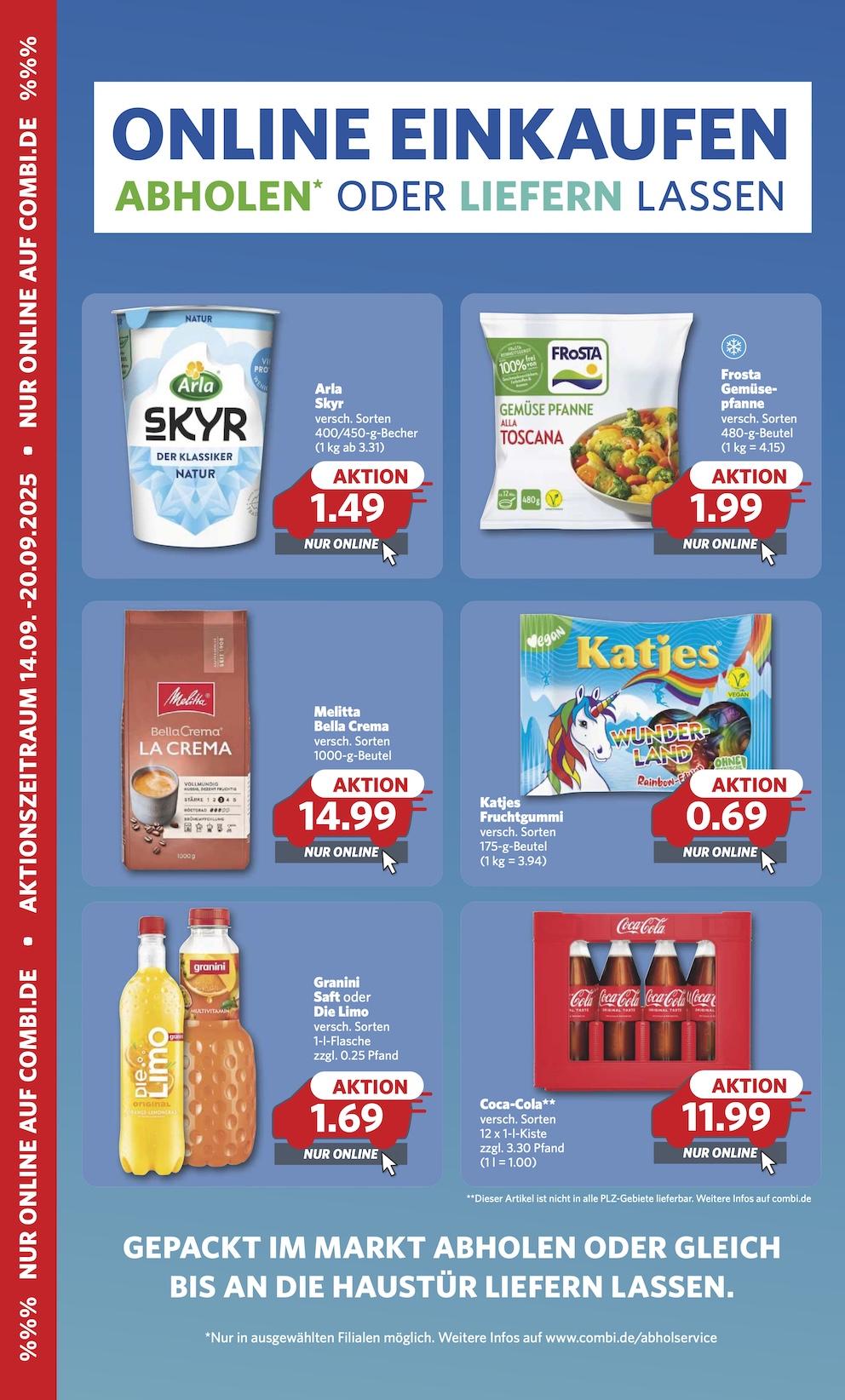 Combi Aktueller Prospekt ab Montag Seite 21