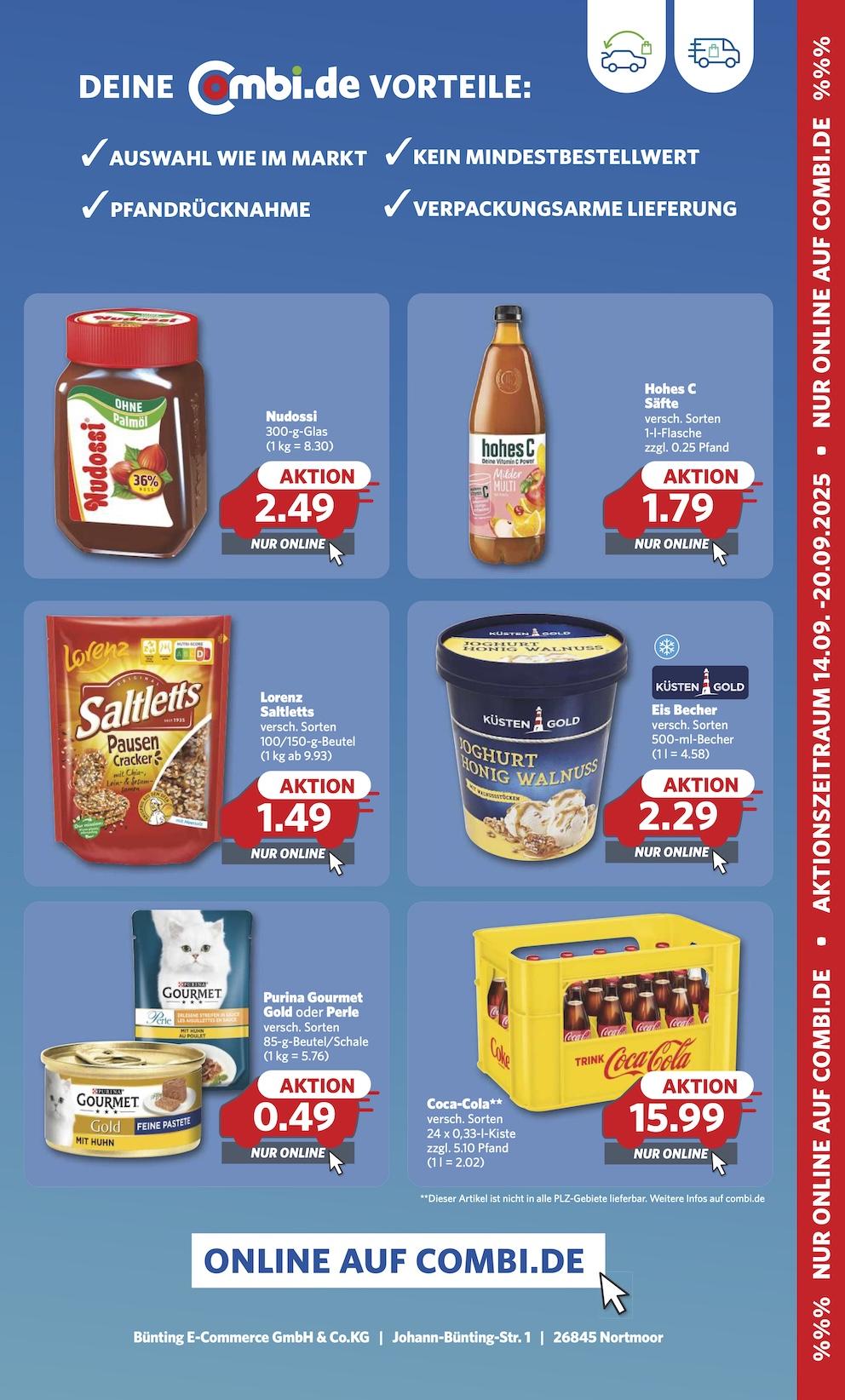 Combi Aktueller Prospekt ab Montag Seite 22