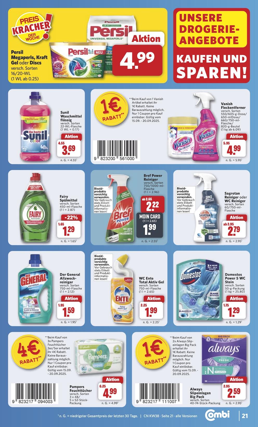 Combi Aktueller Prospekt ab Montag Seite 26