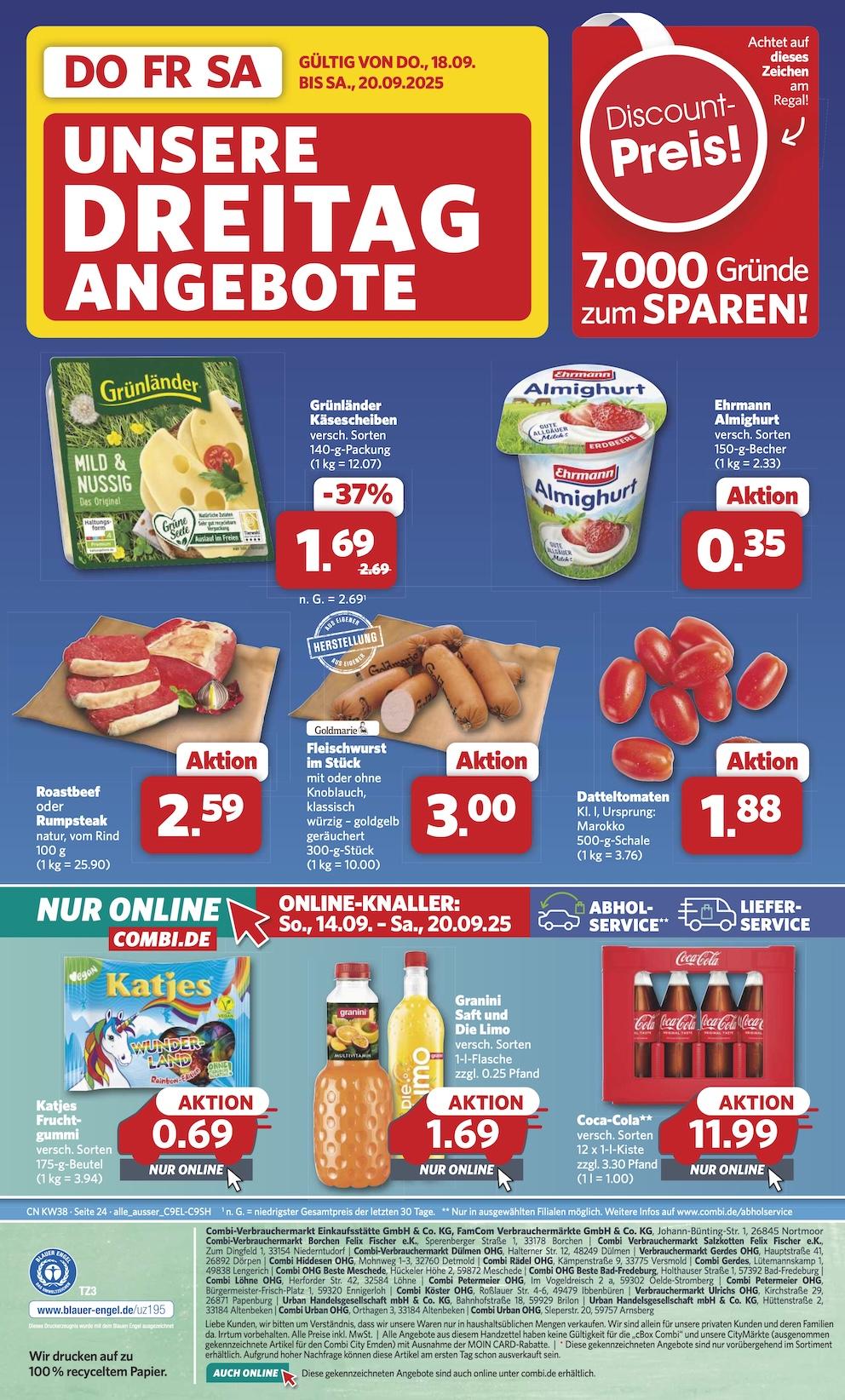 Combi Aktueller Prospekt ab Montag Seite 29