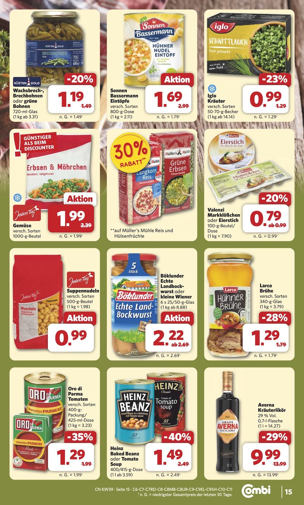 Combi Aktueller Prospekt ab Montag Seite 18