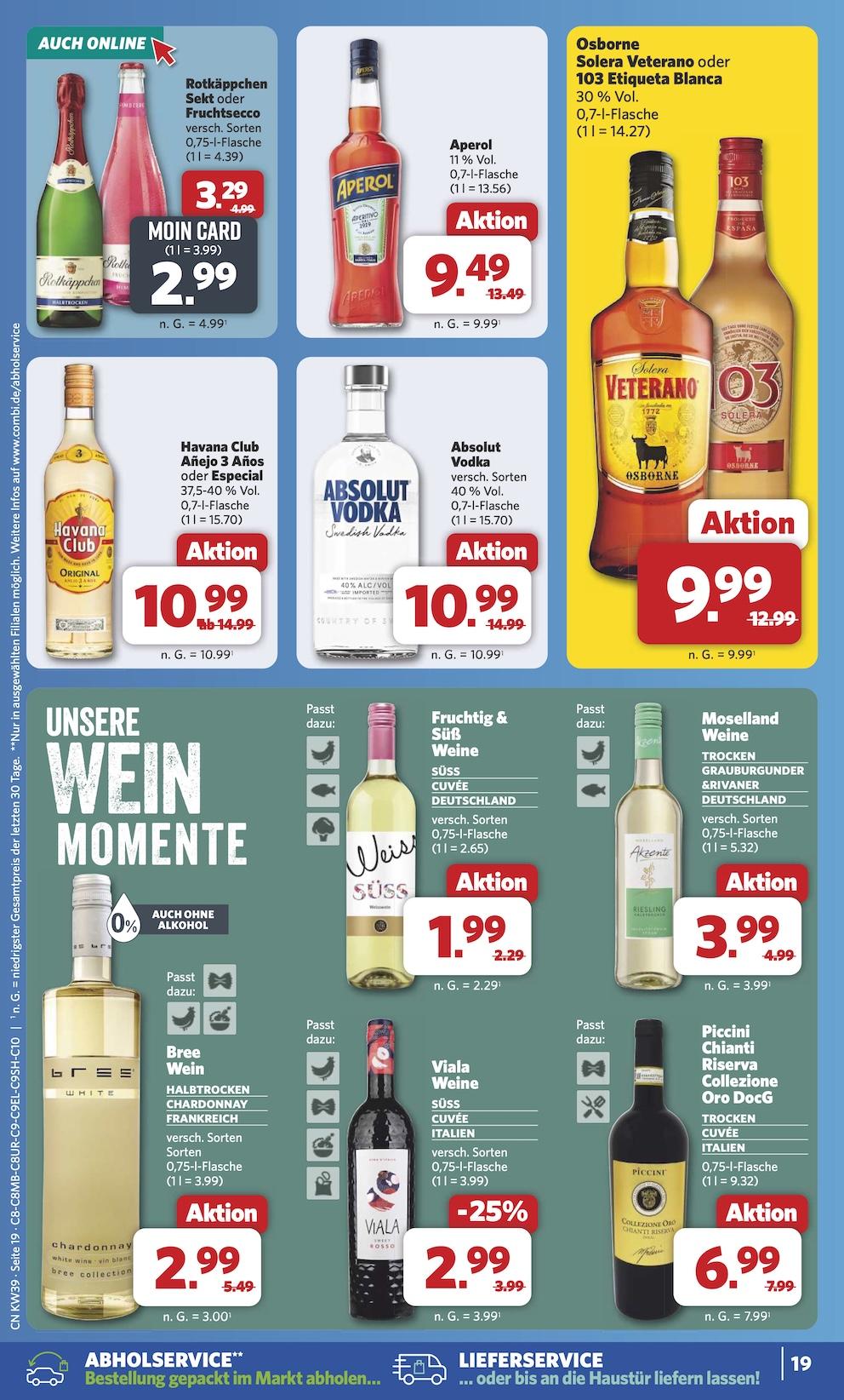 Combi Aktueller Prospekt ab Montag Seite 24