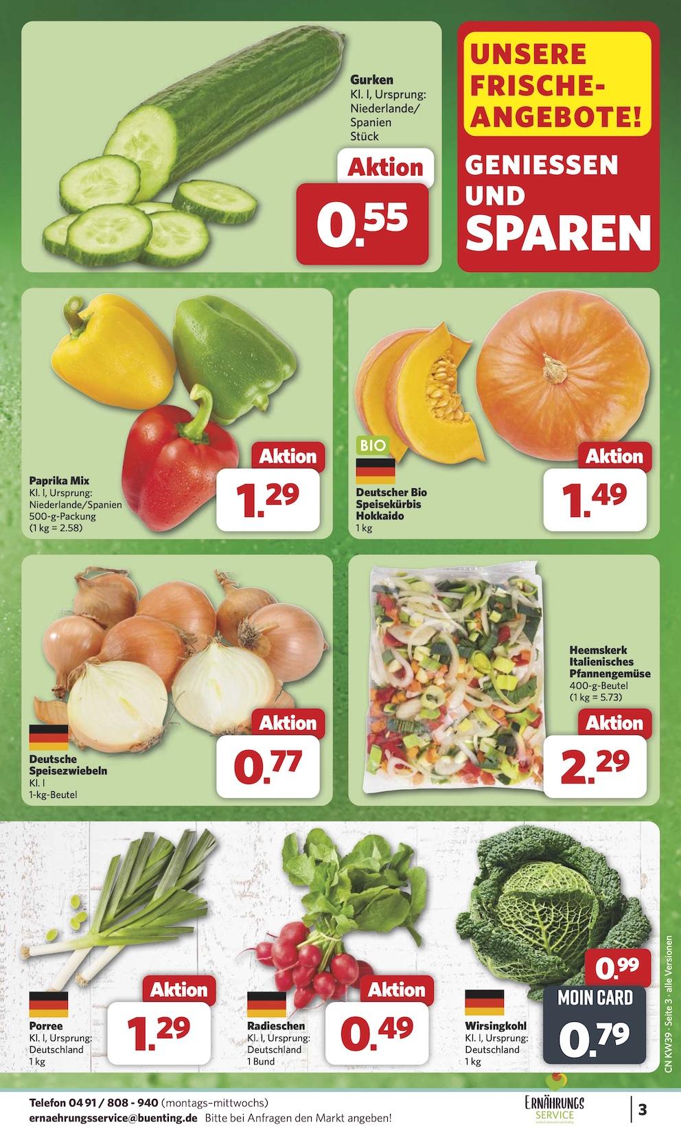 Combi Aktueller Prospekt ab Montag Seite 3