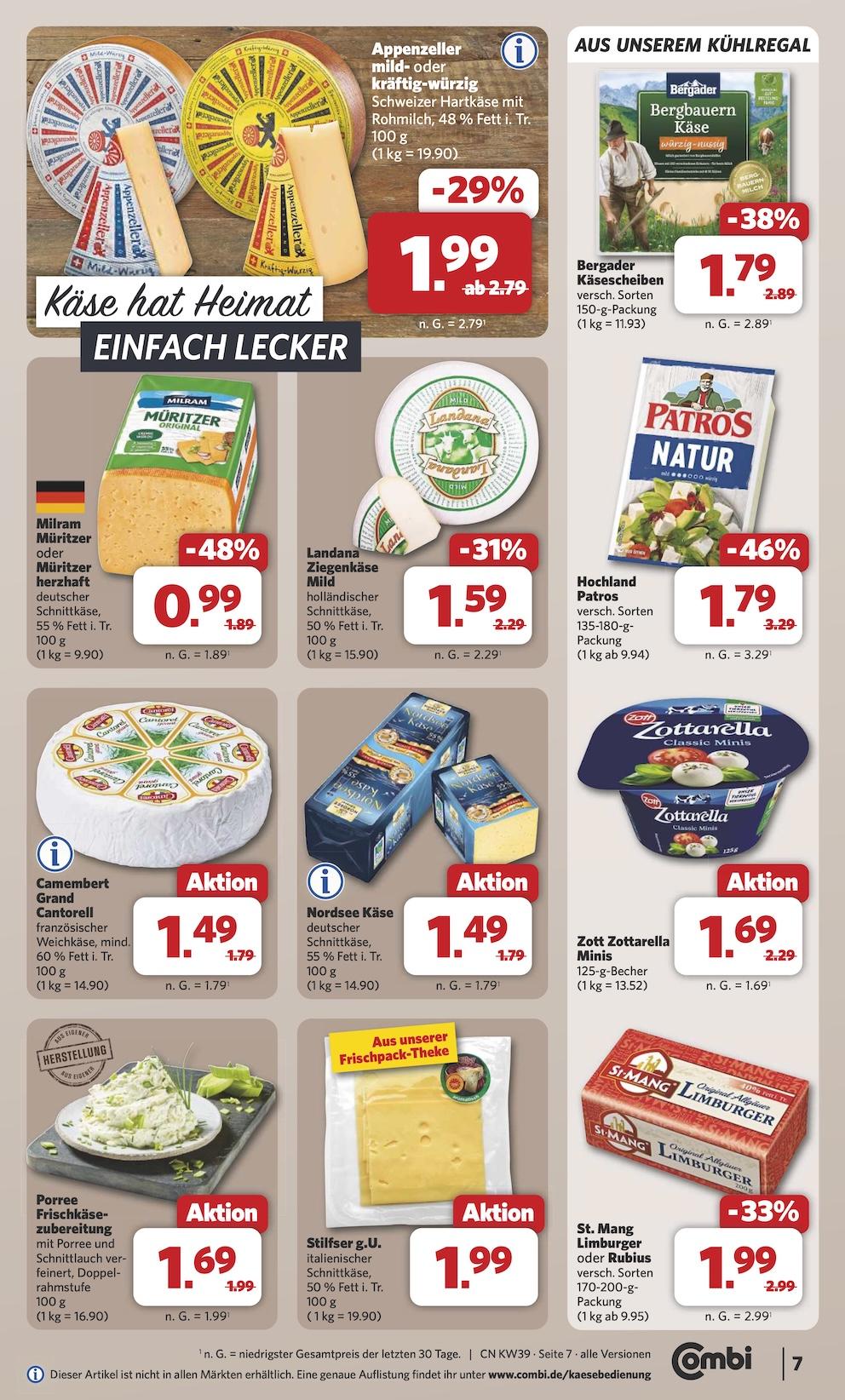 Combi Aktueller Prospekt ab Montag Seite 7
