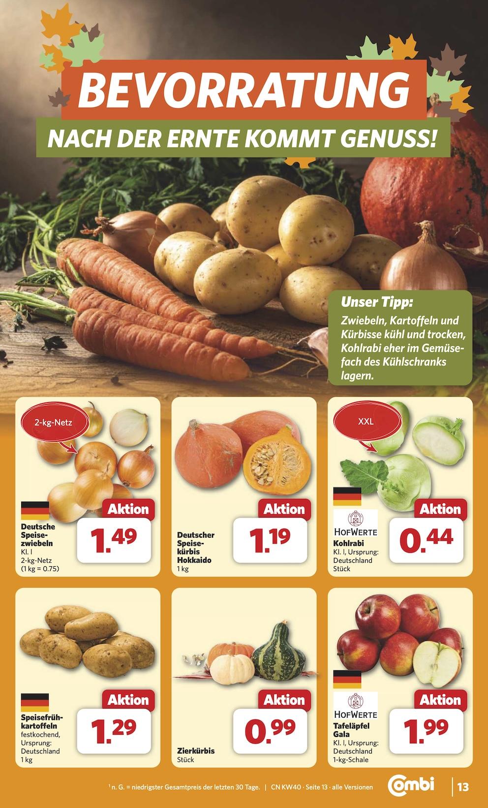 Combi Aktueller Prospekt ab Montag Seite 15