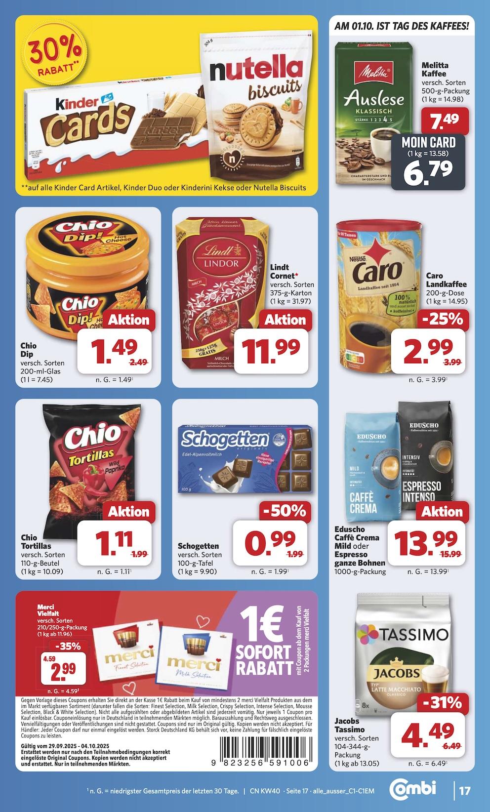 Combi Aktueller Prospekt ab Montag Seite 20