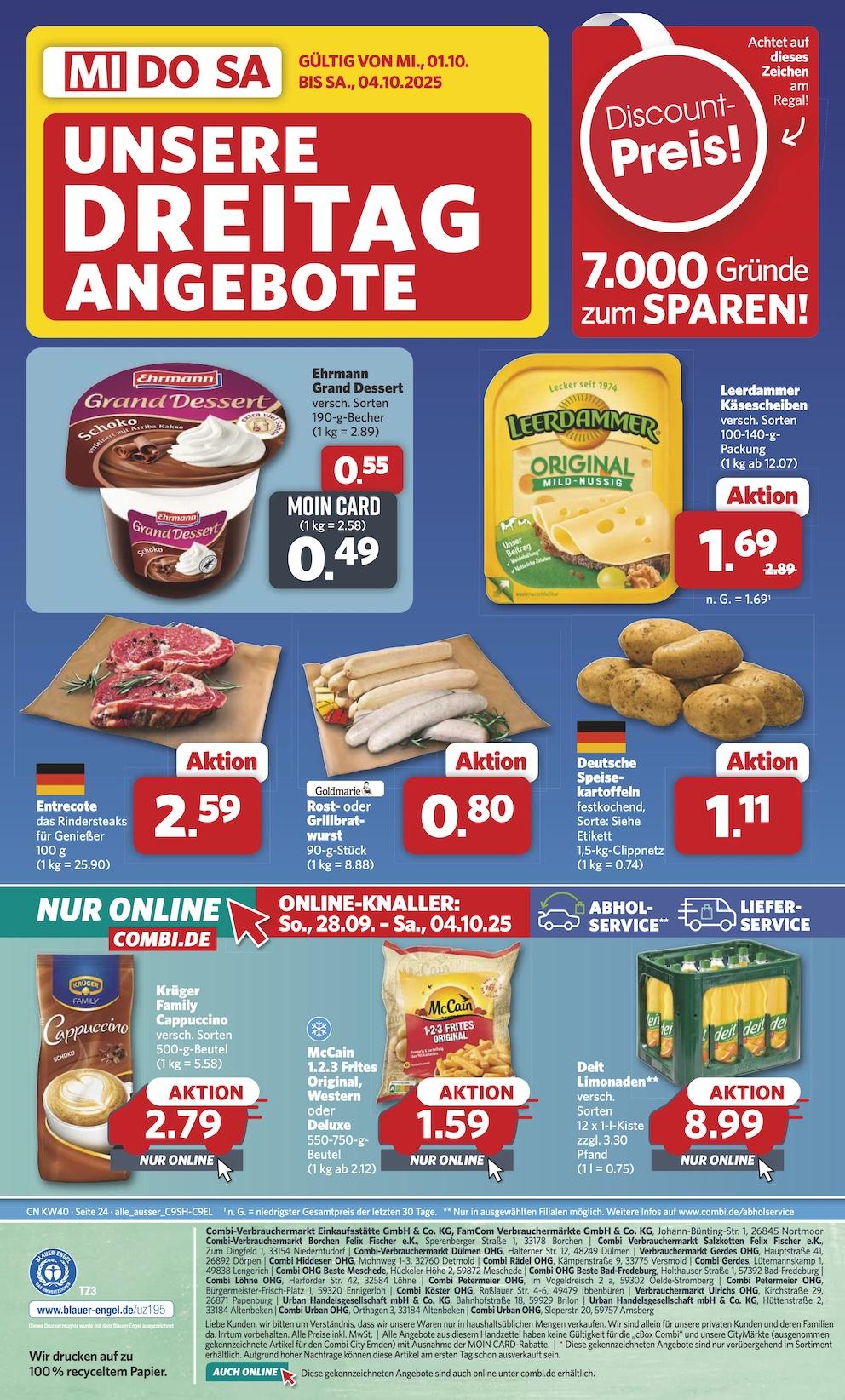 Combi Aktueller Prospekt ab Montag Seite 31