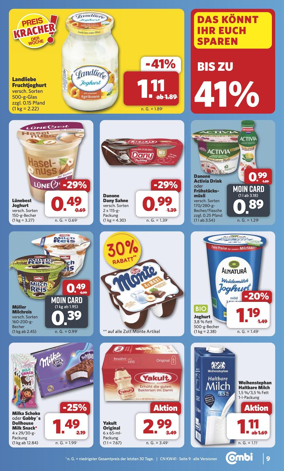 Combi Aktueller Prospekt ab Montag Seite 10