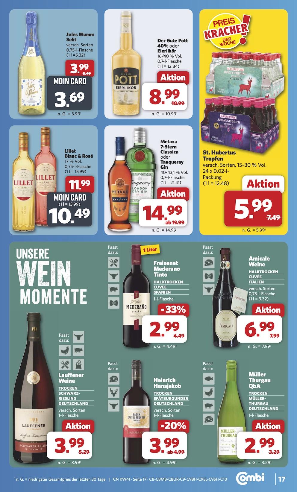 Combi Aktueller Prospekt ab Montag Seite 21