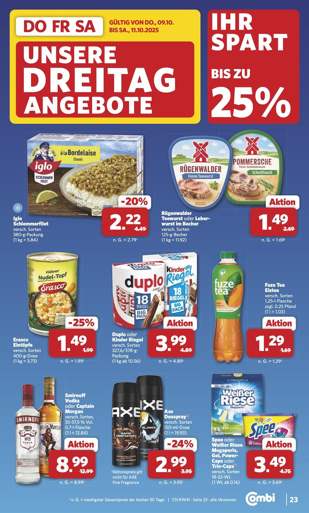 Combi Aktueller Prospekt ab Montag Seite 29