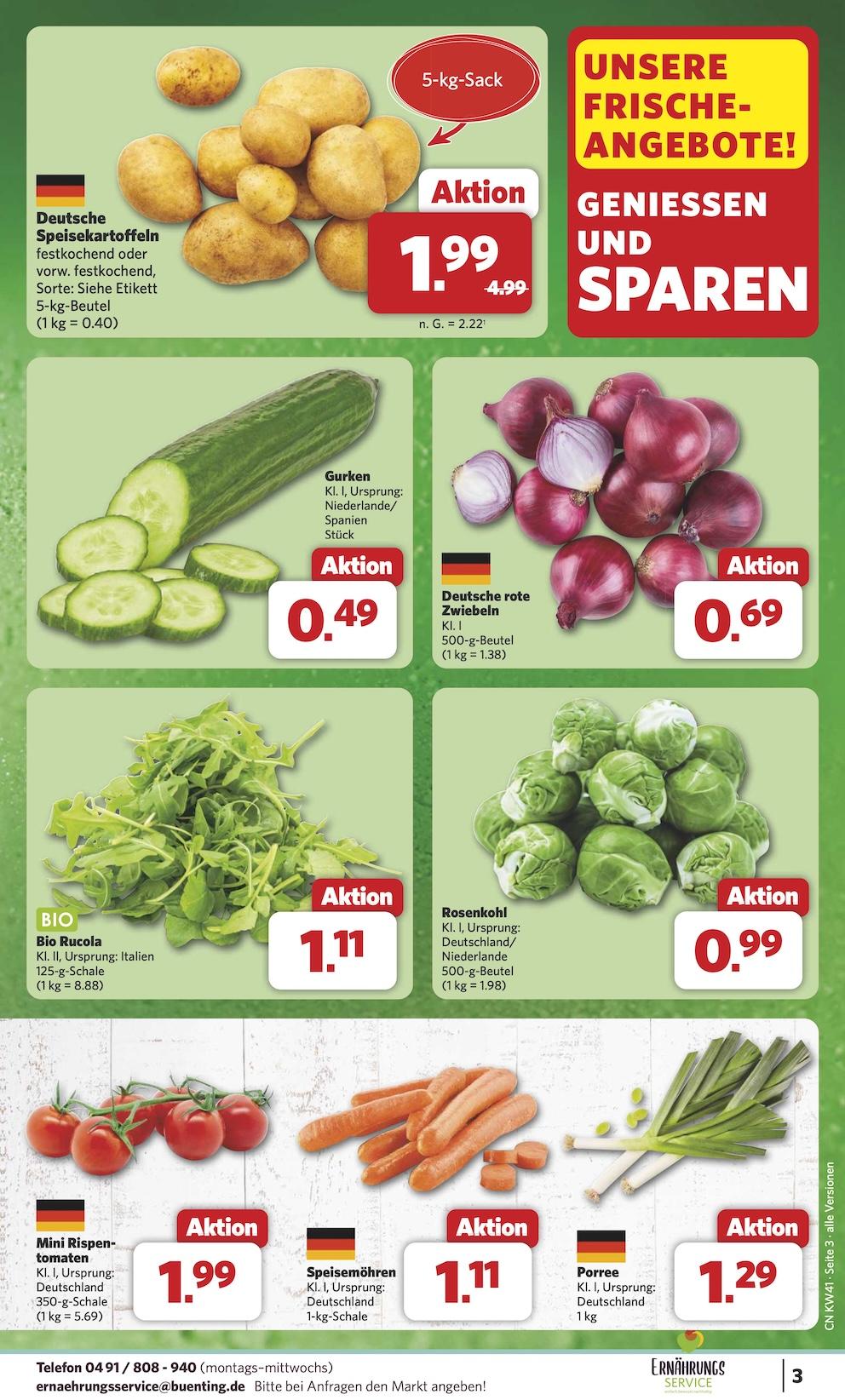 Combi Aktueller Prospekt ab Montag Seite 3