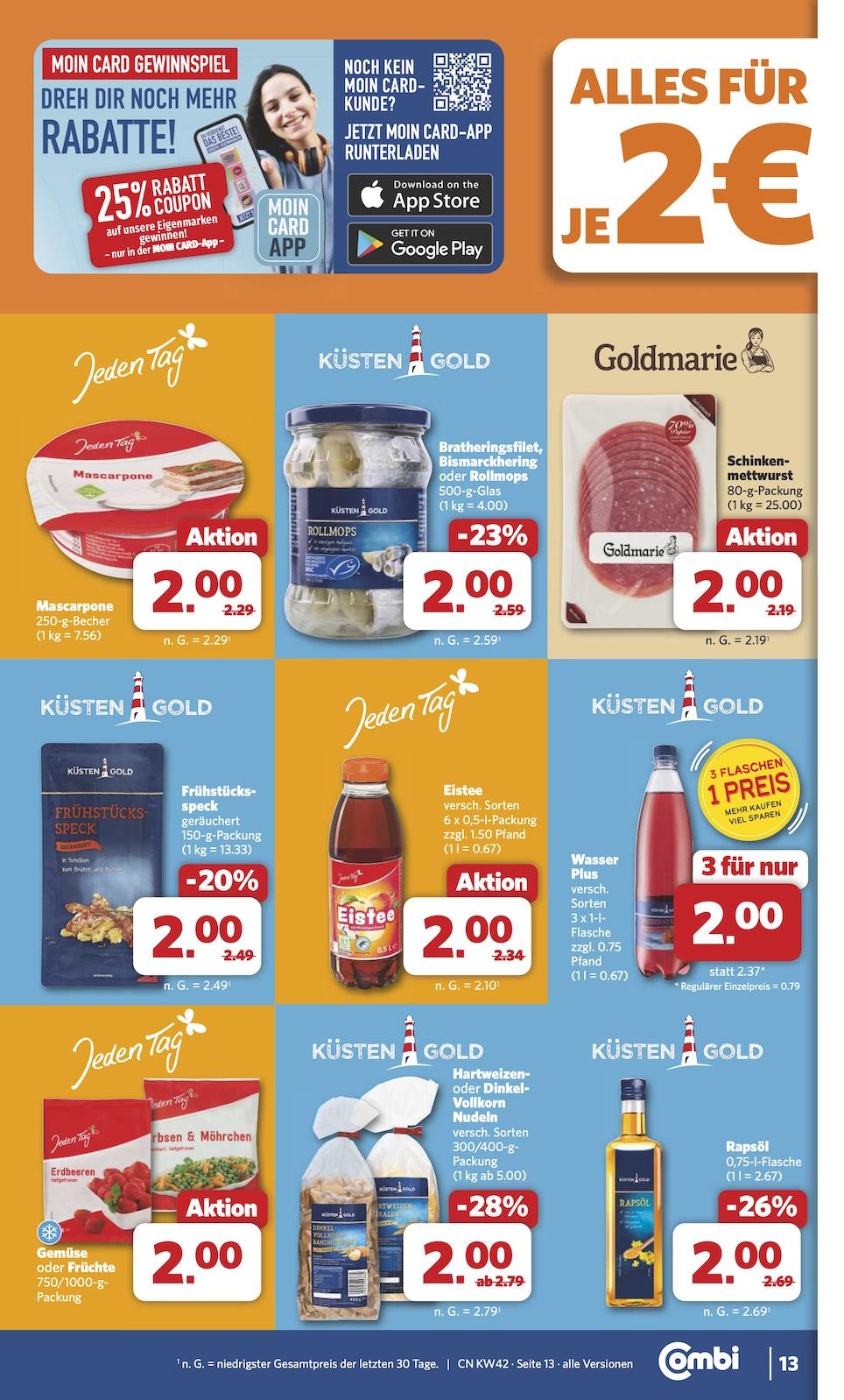 Combi Aktueller Prospekt ab Montag Seite 13