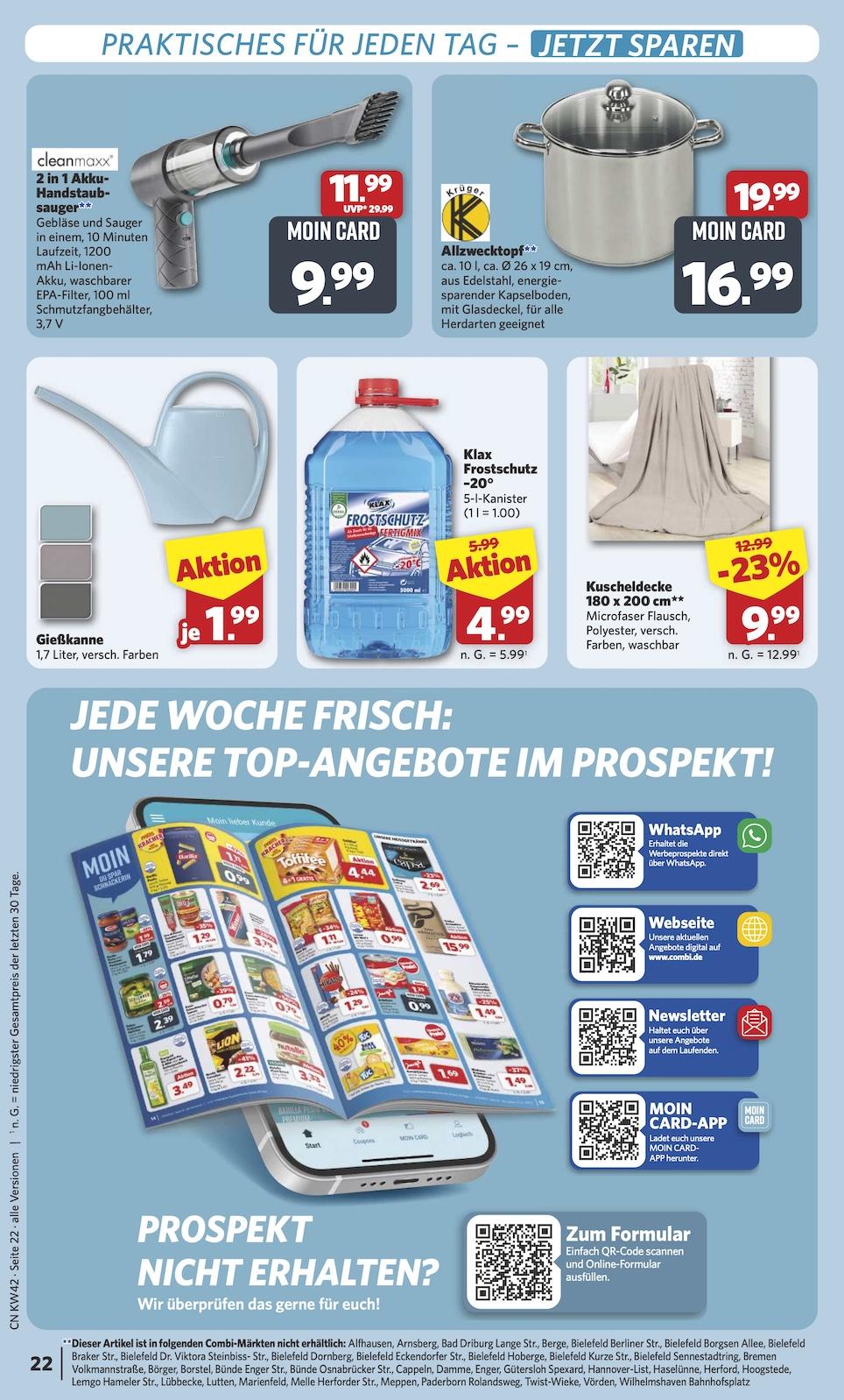 Combi Aktueller Prospekt ab Montag Seite 27