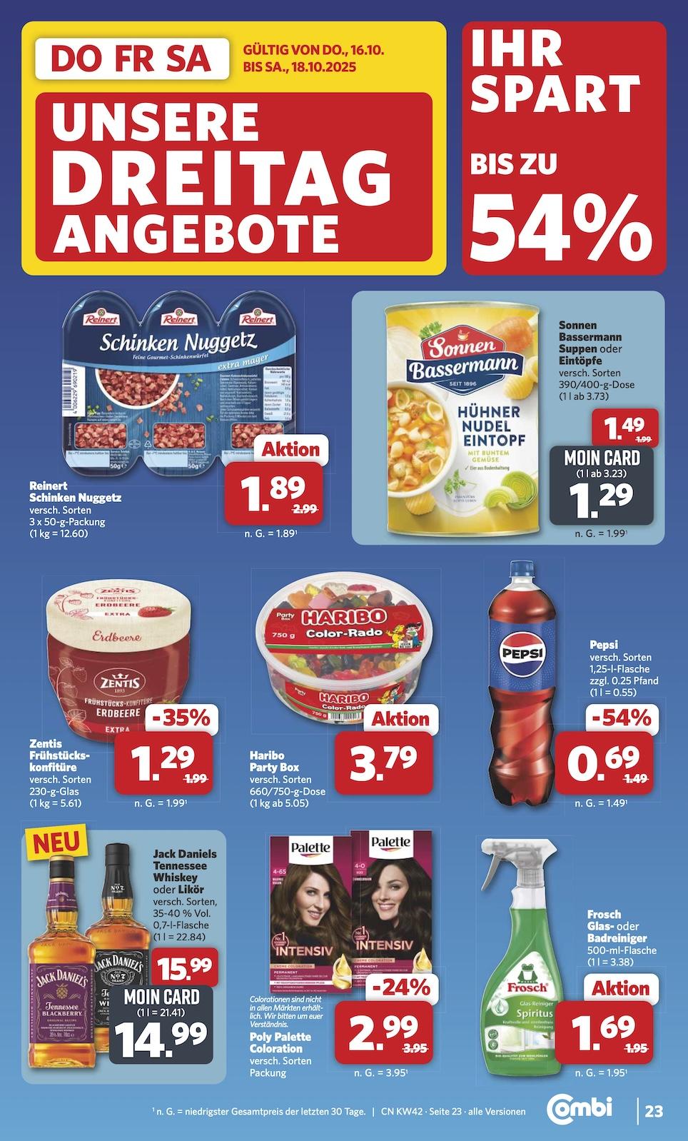 Combi Aktueller Prospekt ab Montag Seite 28