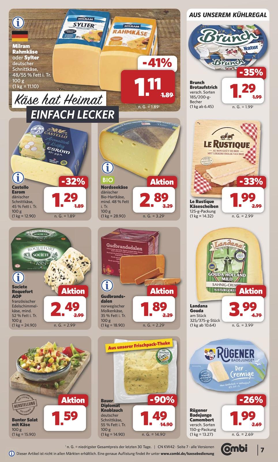 Combi Aktueller Prospekt ab Montag Seite 7