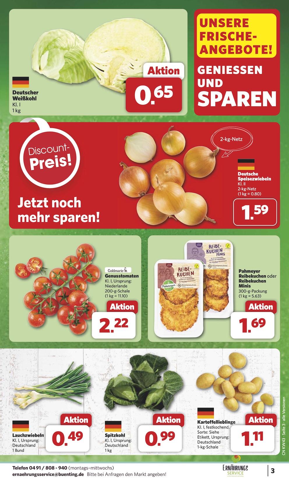 Combi Aktueller Prospekt ab Montag Seite 3