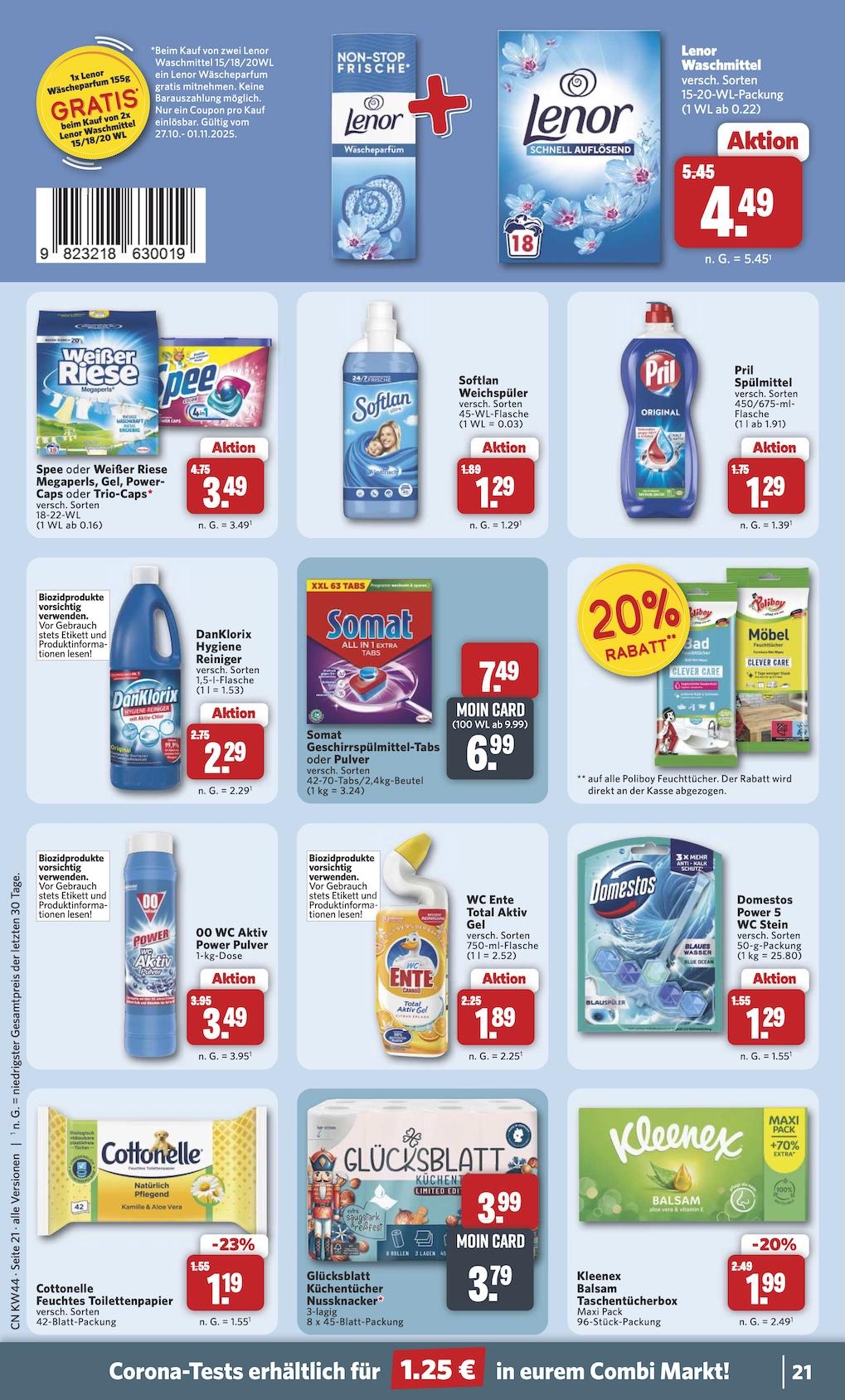 Combi Aktueller Prospekt ab Montag Seite 23