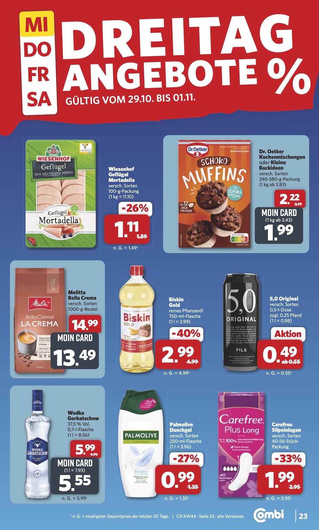 Combi Aktueller Prospekt ab Montag Seite 25