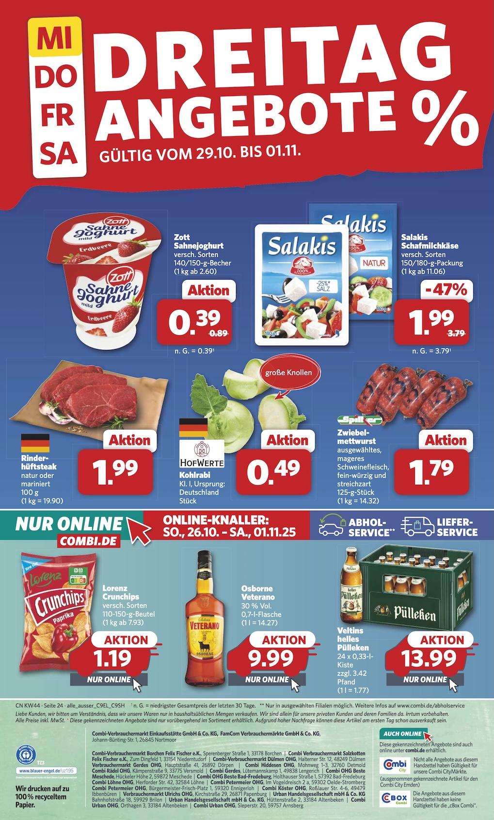 Combi Aktueller Prospekt ab Montag Seite 26