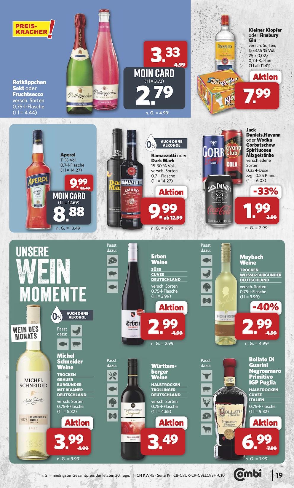 Combi Aktueller Prospekt ab Montag Seite 20
