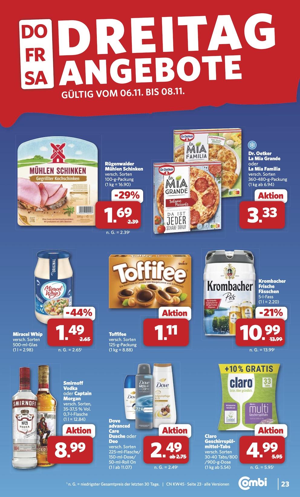 Combi Aktueller Prospekt ab Montag Seite 25