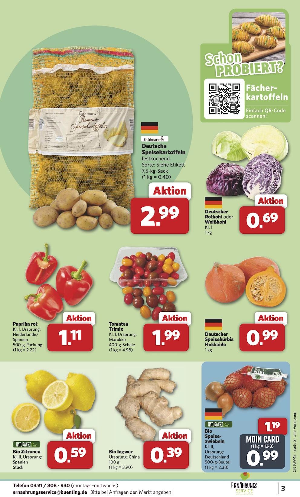 Combi Aktueller Prospekt ab Montag Seite 3