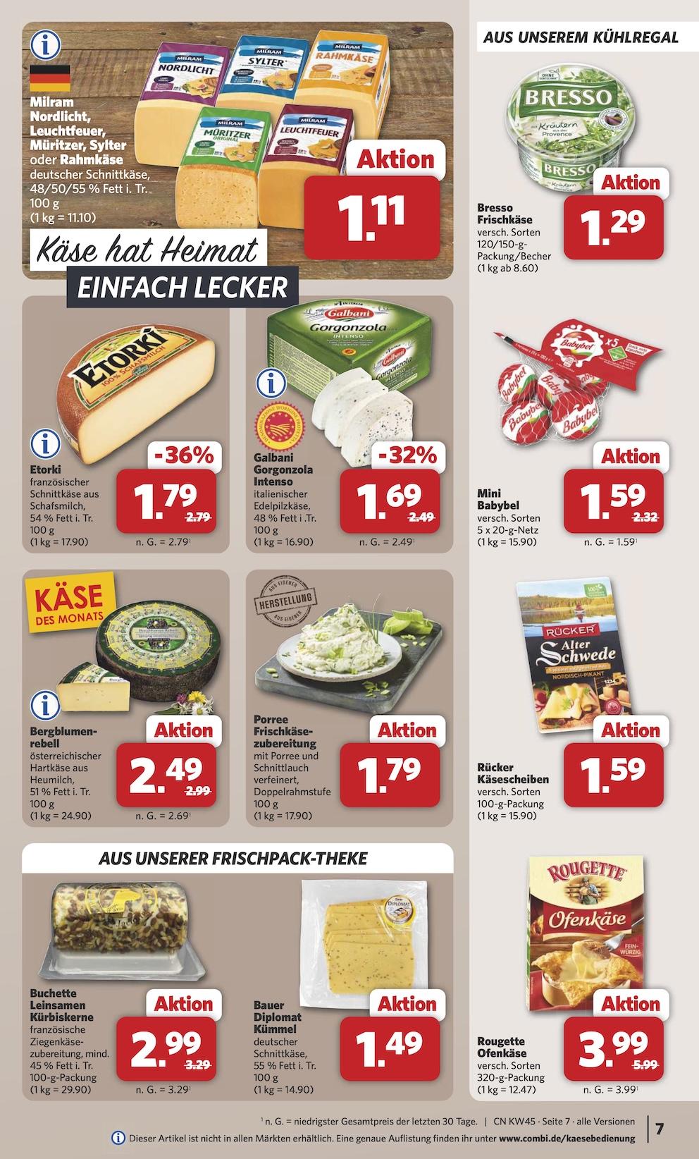 Combi Aktueller Prospekt ab Montag Seite 7