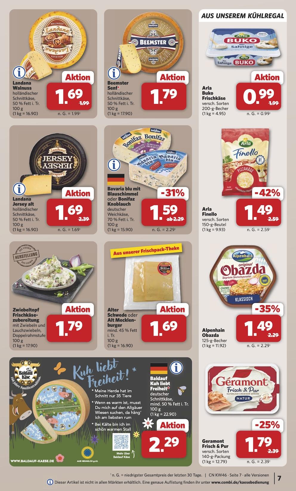 Combi Aktueller Prospekt ab Montag Seite 7